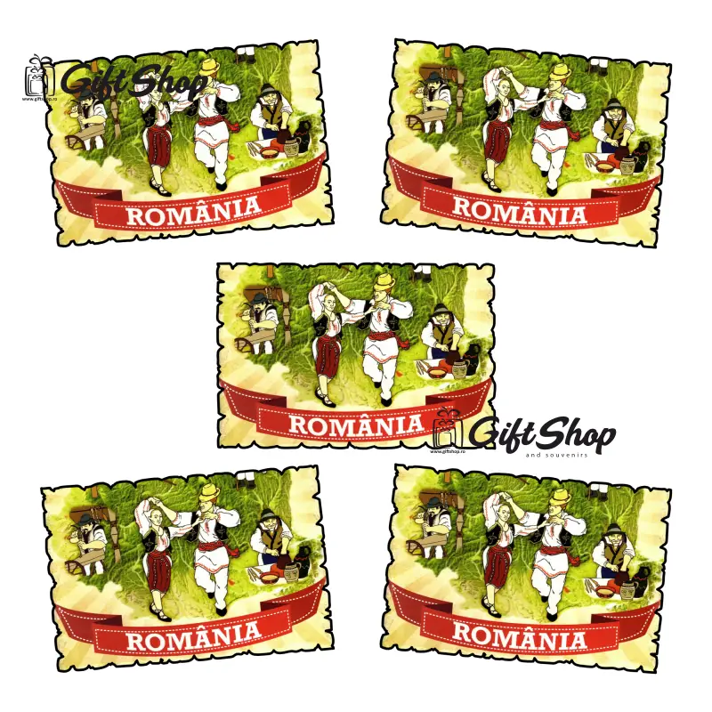Tarani romania, magnet frigider  mgs028v